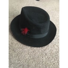 Mike Stevens Vintage Cowboy Hat Black 71/4  eb-64219194
